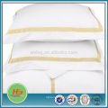 Deluxe White Embroidered Hotel Bedding Set Duvet Cover Set